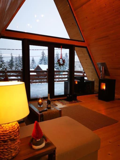 Casuta Carmen A Frame Holiday home Colibita